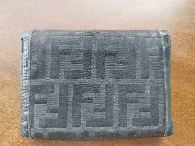 Portafoglio Fendi vintage nero