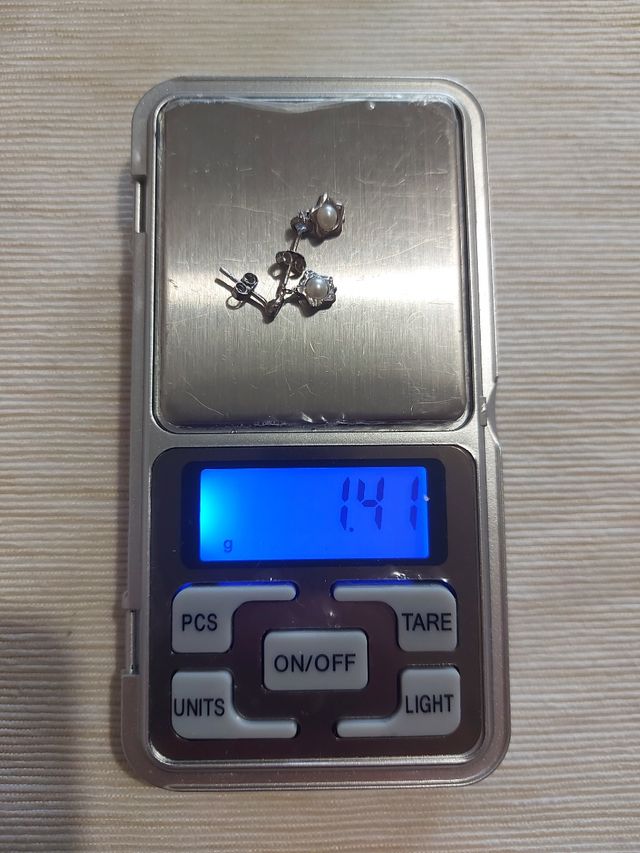 Orecchini oro bianco 750