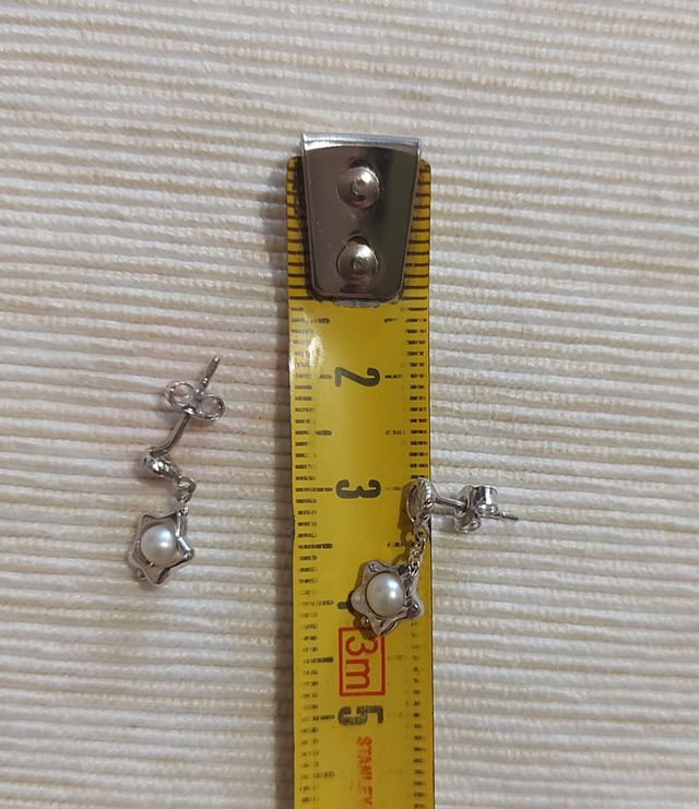 Orecchini oro bianco 750