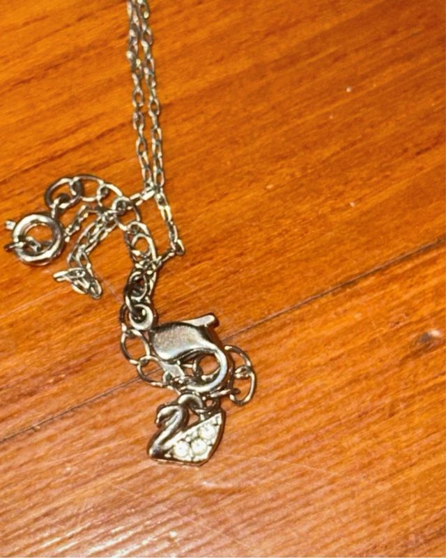 Collana Swarovski cuore rosso