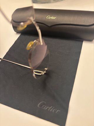 Gafas Cartier - estuche