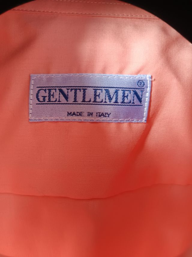 Camicia Uomo GENTLEMEN - Salmone