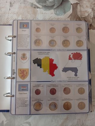 Álbum series monedas Euro