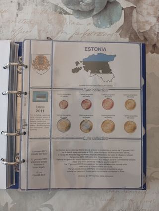 Álbum series monedas Euro