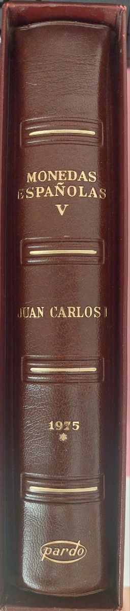 Álbum Monedas España J. Carlos I 1975