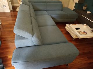 Divano letto angolare Dondi Salotti blu