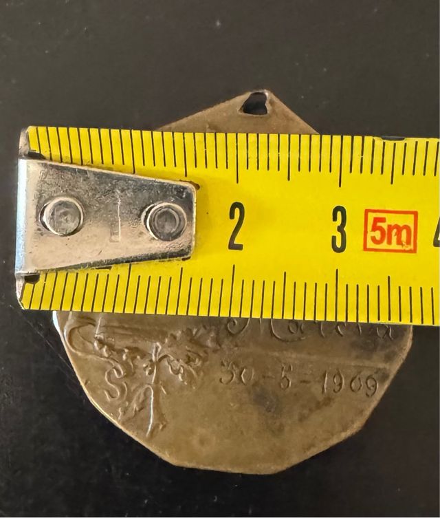 Medaglia in bronzo 3° Premio Marcia 1909