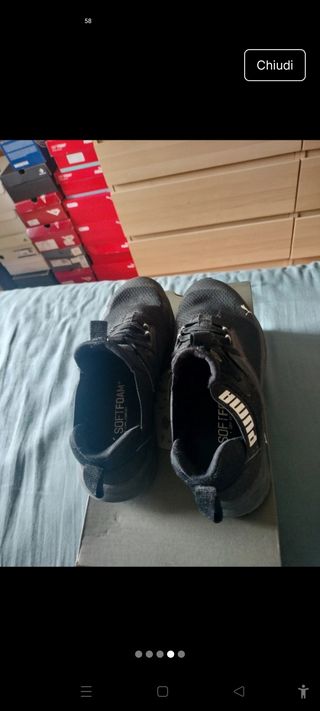 Scarpe Puma nere 39