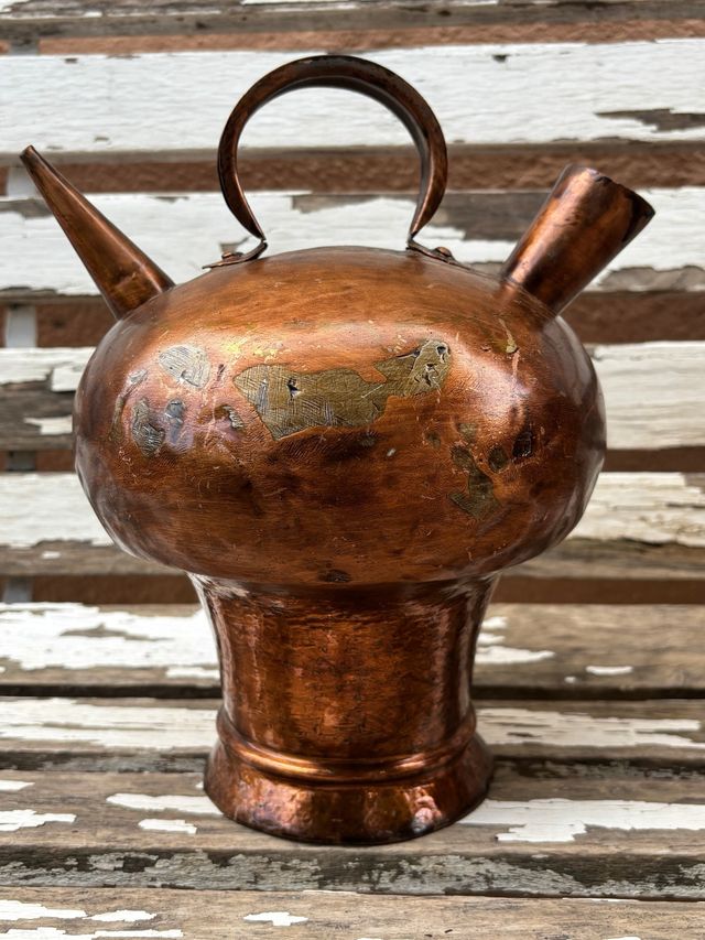 Botijo cobre antiguo