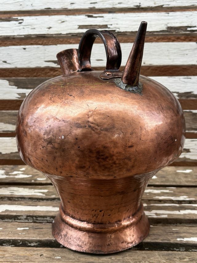 Botijo cobre antiguo muy grande