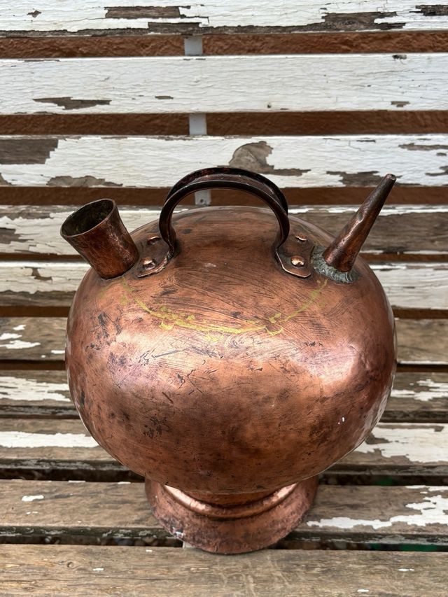 Botijo cobre antiguo muy grande