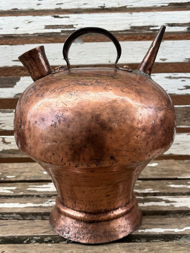 Botijo cobre antiguo muy grande