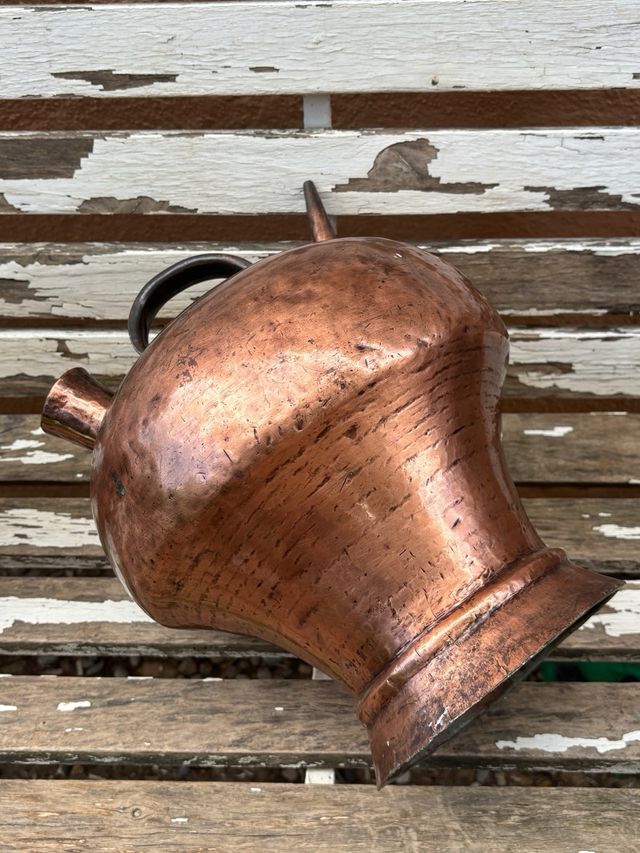 Botijo cobre antiguo muy grande