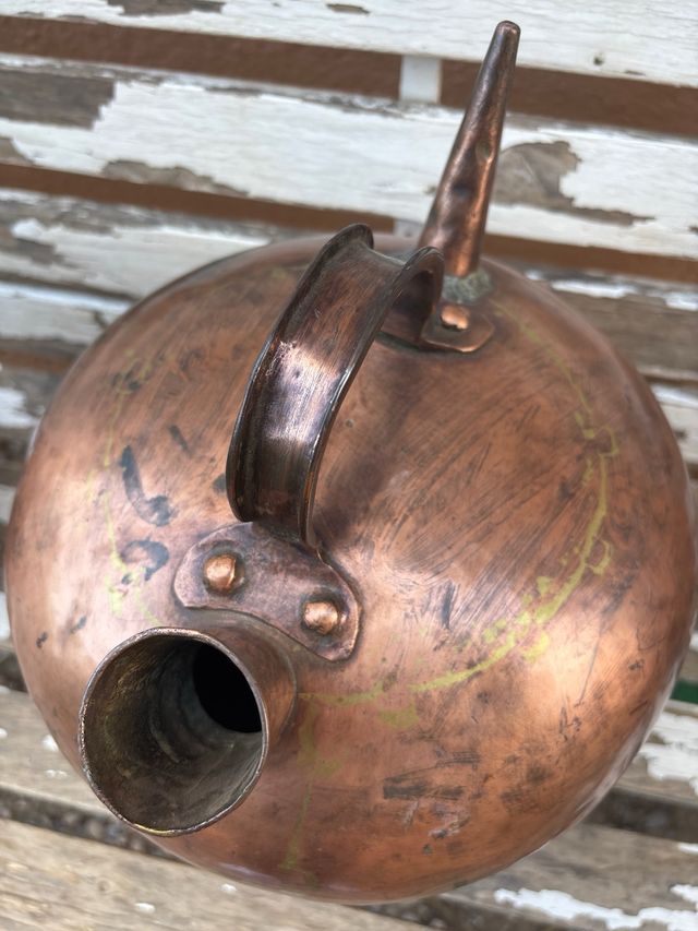 Botijo cobre antiguo muy grande