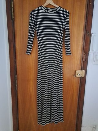 Vestido largo talla XS (34/6) H&M
