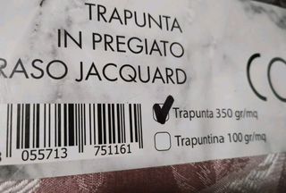 Trapunta COCONUDA matrimoniale