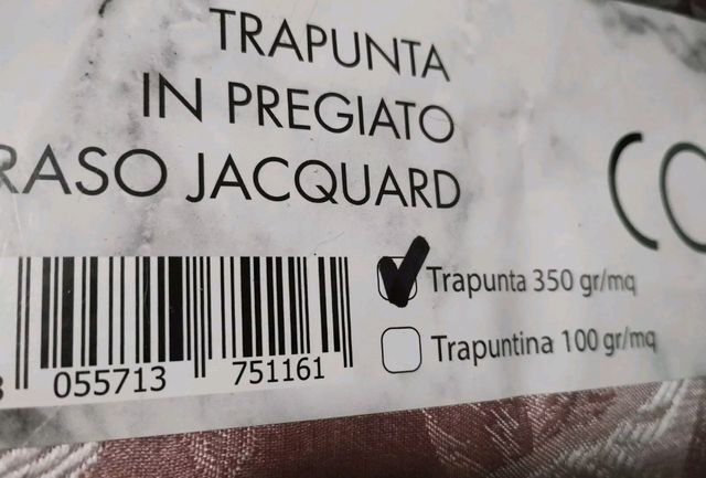 Trapunta COCONUDA matrimoniale