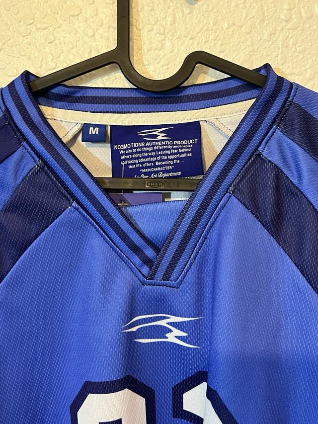 Camiseta Fútbol Noemotions Azul