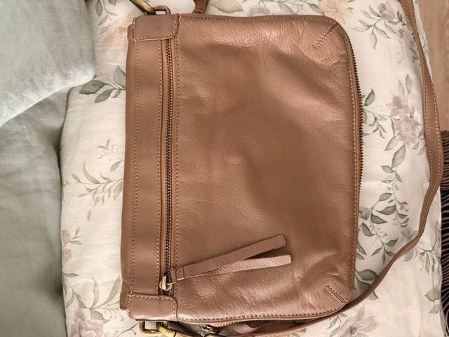 Bolso bandolera Farrutx beige original