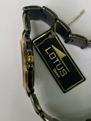 Reloj Lotus Titanium - Dorado y Plata