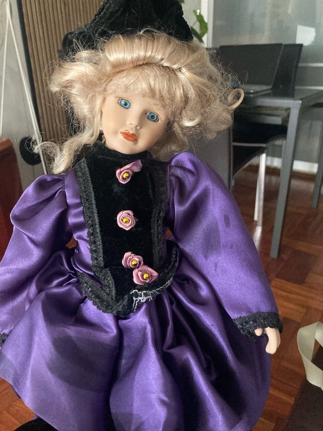 Muñeca porcelana antigua