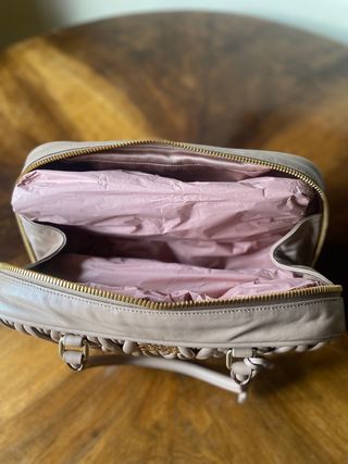 Miu Miu Bauletto 5BB133 Cammeo