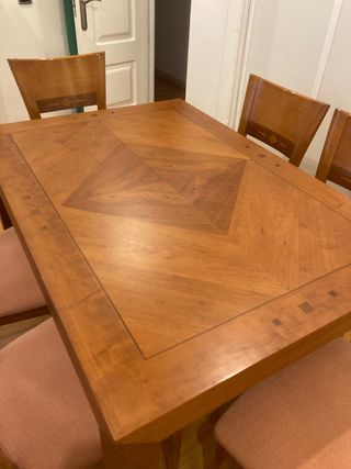 Mesa de comedor + 6 sillas