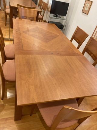 Mesa de comedor + 6 sillas