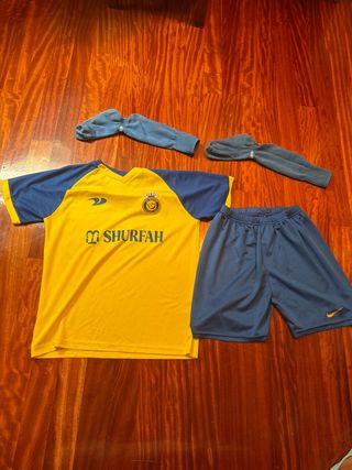 Equipación Al Nassr CR7 niño 10-13 años