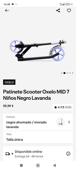 Patinete Oxelo Mid 7