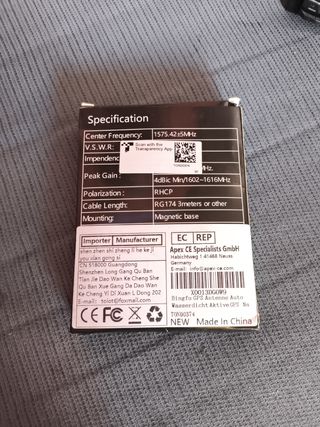 Antena GPS Bingfu - 3m
