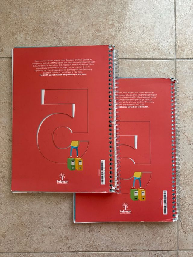 Libro matemáticas - 5º Primaria. UD 1-2-3 y 4-5-6