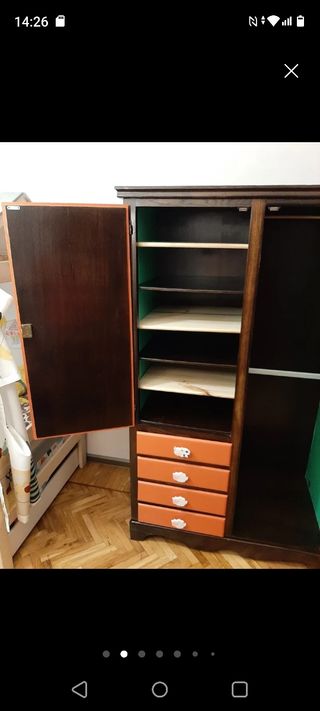 Armario madera restaurado