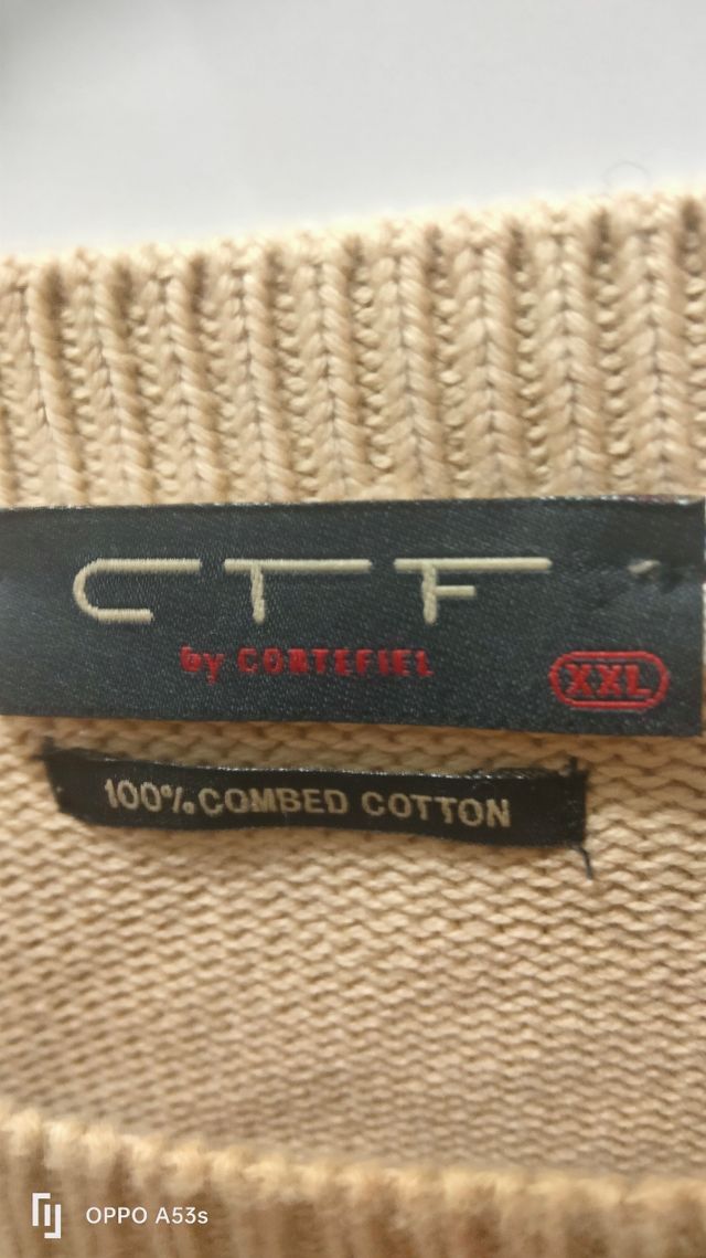 Jersey CTF by Cortefiel XXL Beige