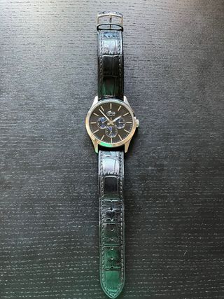 Reloj Lotus Multifunción - Negro/Plata