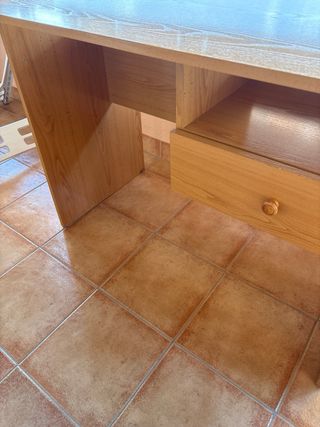 Mesa escritorio madera marrón