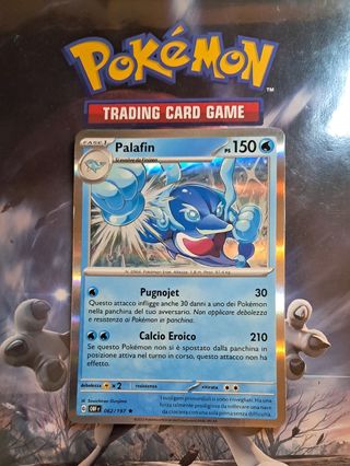 Palafin - Pokemon rara holo  062/197 anno 2024