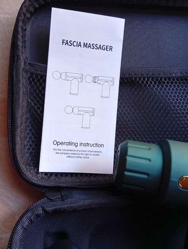 Estuche masajeador nuevo