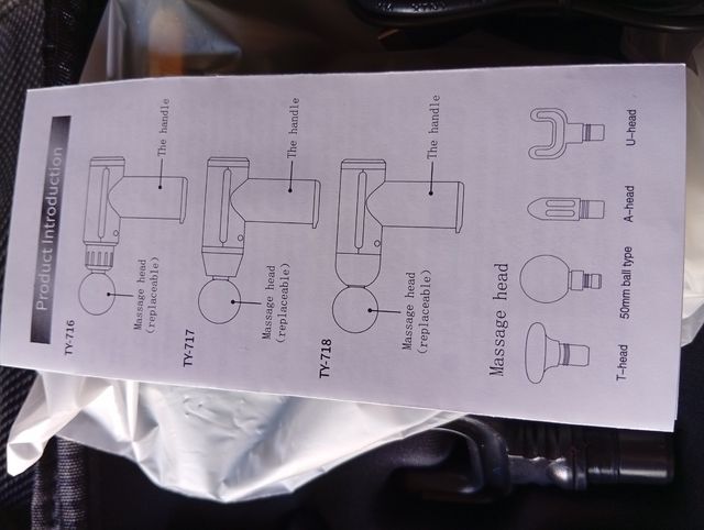 Estuche masajeador nuevo