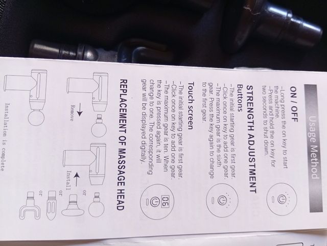 Estuche masajeador nuevo