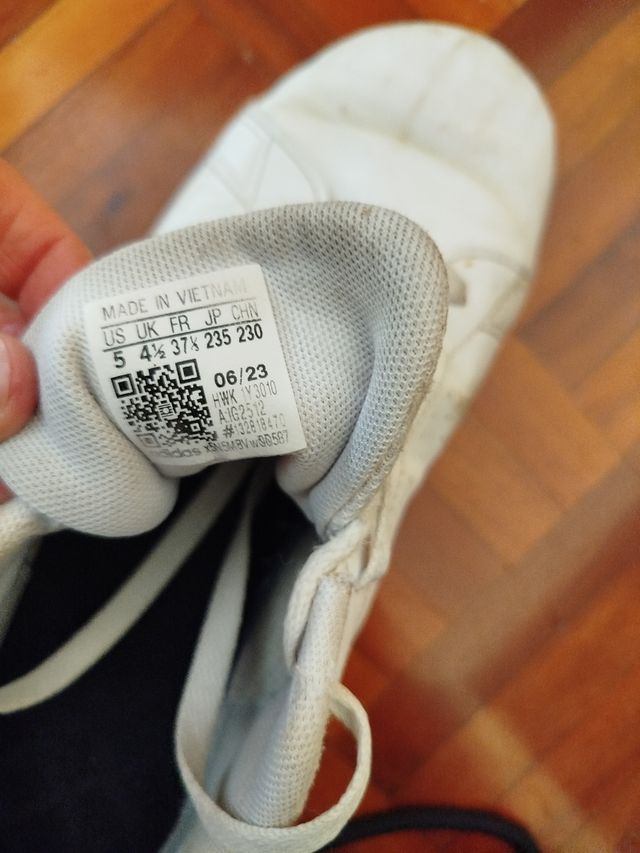 Deportivas Adidas blancas mujer