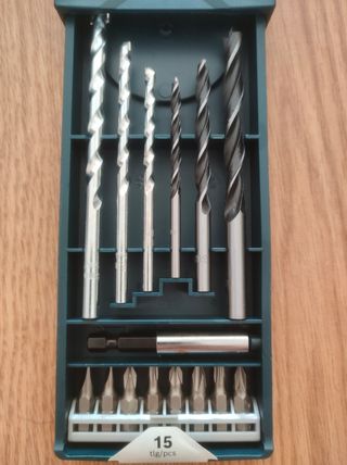 Brocas y puntas Bosch - 15 piezas