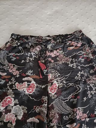 Pantalón verano estampado multicolor