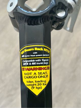 Portabultos bici TOPEAK plegable