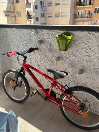 Bicicleta niño 20" roja
