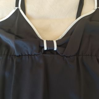Camisón negro Moon River - Talla M