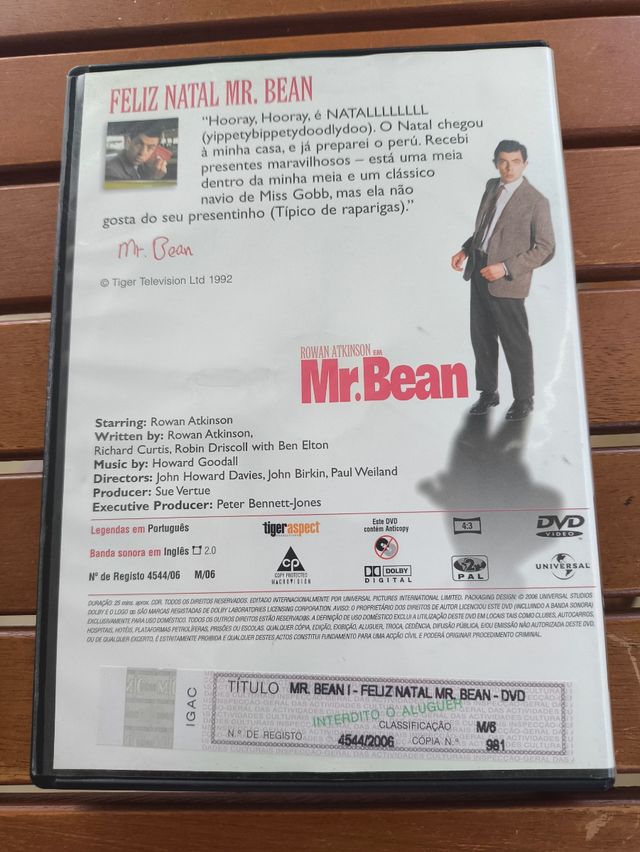 DVD Feliz Natal Mr. Bean (Comédia)