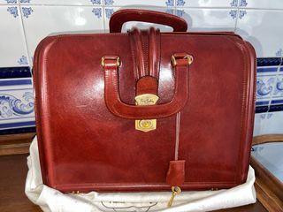 Maletín Piel Pierre Cardin Marrón sin estrenar