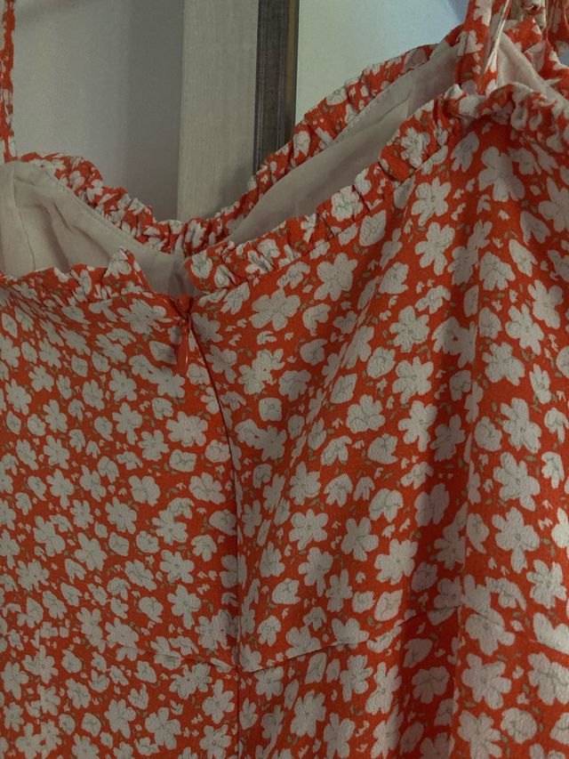 Vestido Mango - Naranja - Talla S