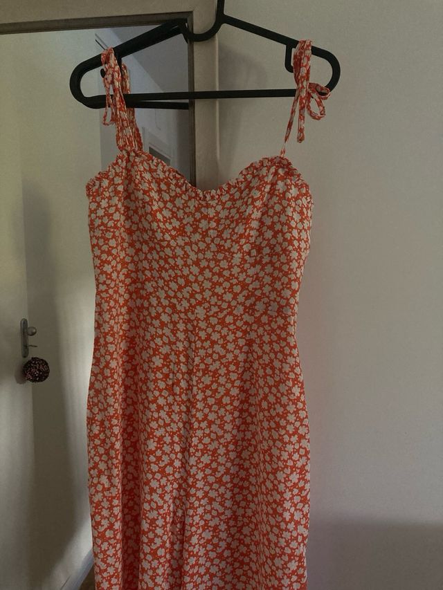 Vestido Mango - Naranja - Talla S